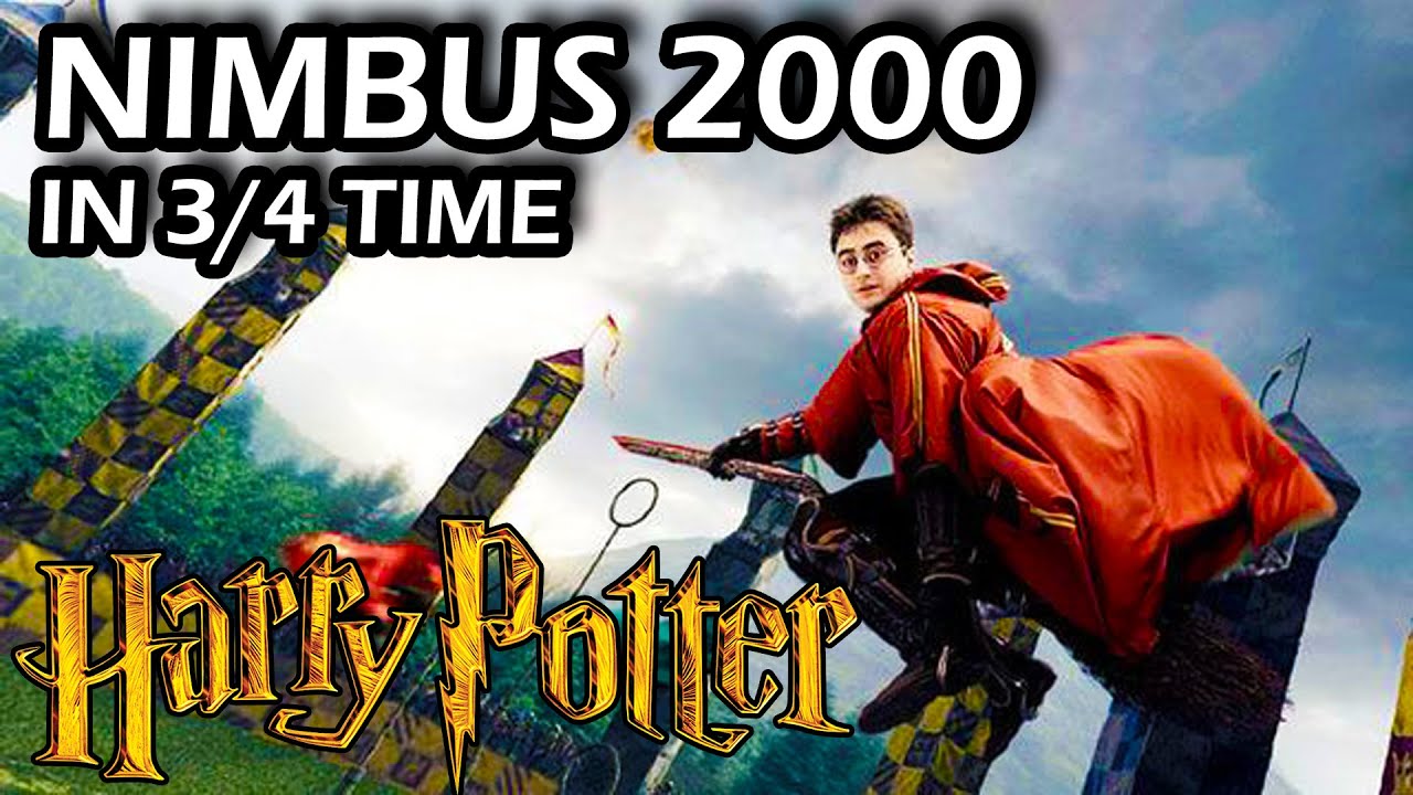 Nimbus 2000' in 3/4 time (Harry Potter) 