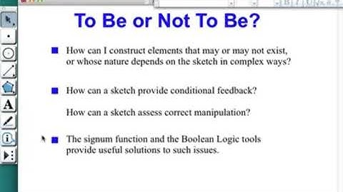 Sketchpad Webinar: Building and Using Boolean Algebra Tools