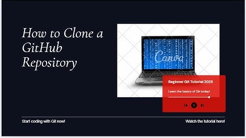 How to Clone a GitHub Repository - Beginner Git Tutorial 2025