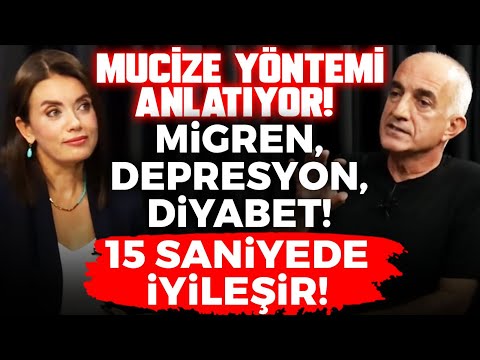 Dr. Ahmet Çiçek: 15 Saniyede MİGREN, DEPRESYON, KİLO, DİYABET ve TANSİYONU ÇÖZÜYOR.