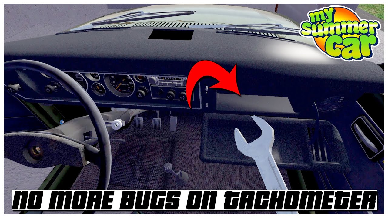 NO MORE BUGS ON TACHOMETER MY SUMMER CAR BLANK TACHOMETER 2023 Ogygia