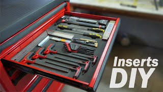 Ranger ses outils comme un pro - Création insert pour servante