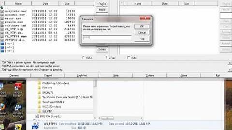 WS_FTP FILE TRANSFER