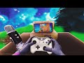 I used a controller on Mobile Fortnite... (Cheating?)