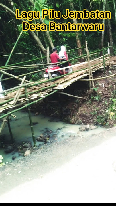 Lagu Pilu Jembatan Bantarwaru yang Roboh dihantam Banjir #banjir #bencanaalam