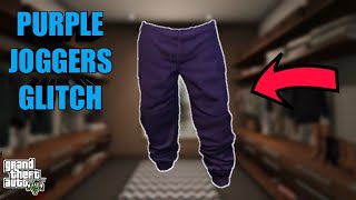 HOW TO GET PURPLE JOGGERS GLITCH *1.50* - GTA 5 ONLINE
