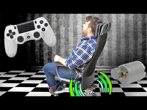 Gaming Chair - Shock Feedback • Do it Yourself !!!