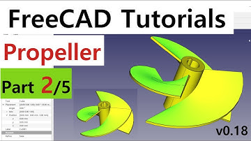Create the Propeller using FreeCAD (part2/5)
