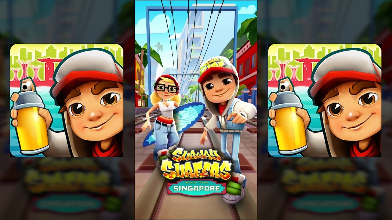 Subway Surfers Singapore Android Gameplay #1