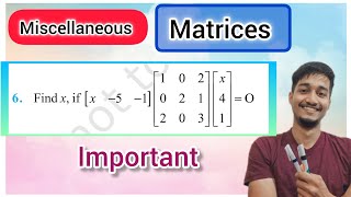 Miscellaneous exercise on chapter 3 class 12 q6 | Miscellaneous ch 3 class 12 q6