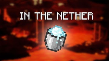 MLG Water Bucket In The Nether