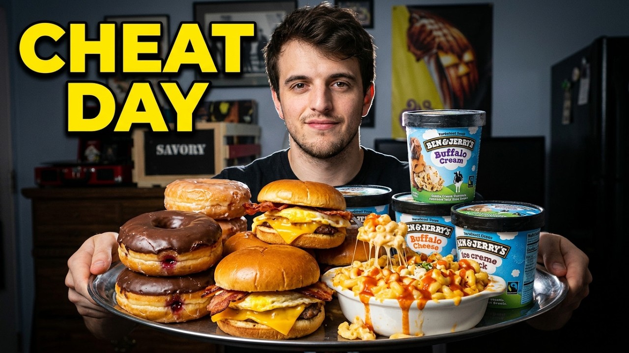 10,000 CALORIE CHALLENGE | INSANE CHEAT DAY - YouTube