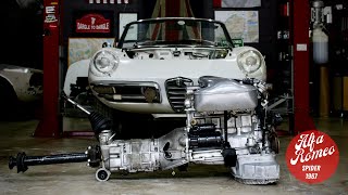 Engine out service and clutch rebuild - 1967 Duetto Spider