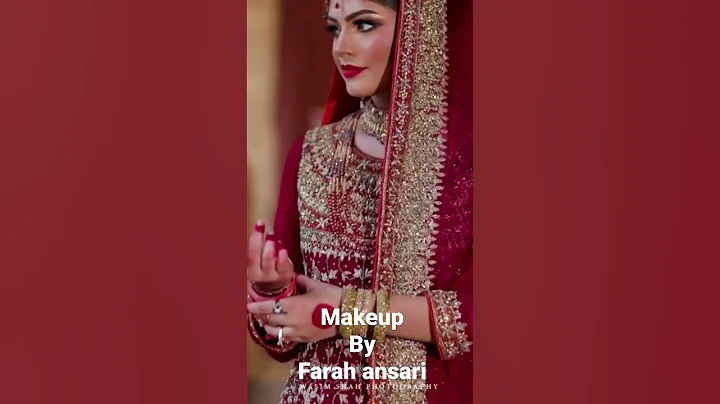 Barat makeup by Farah Ansari