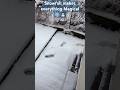 First Snow of the Season #newyork #snow #nyc #snowfall