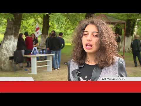 ეთნიკური უმცირესობების წარმომადგენელი მოსწავლეების „ერთი დღე ჯარში“