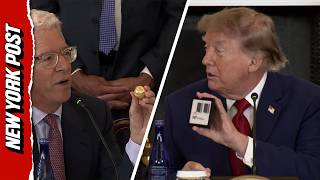 Trump Gifted Solid Gold in Alaska Mining Event