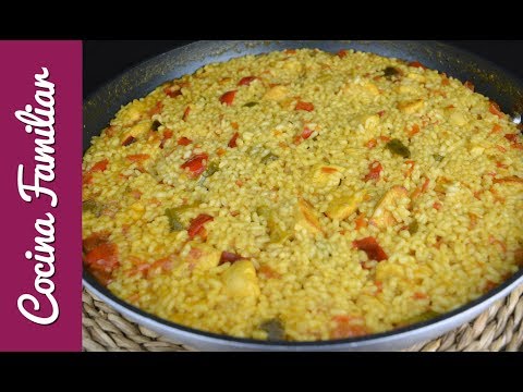 Arroz con pollo al curry. Recetas de arroz muy sabrosas | Recetas de Javier Romero