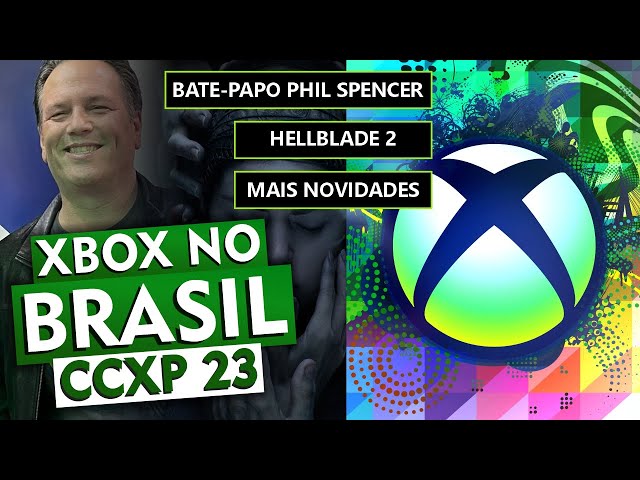 LIVE OFICIAL! XBOX no BRASIL com PHIL SPENCER na CCXP 2023! 
