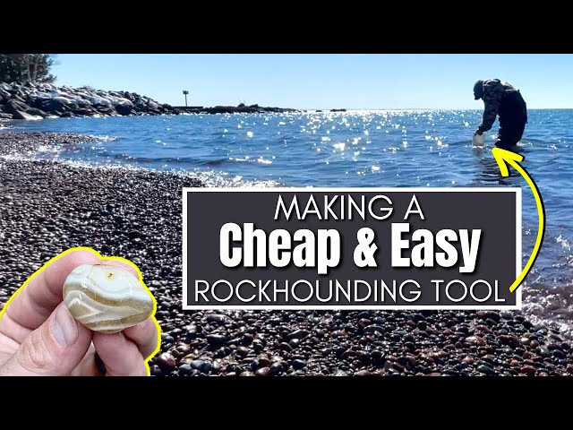 EASY rockhounding tool made to find more AGATES