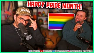 AustinShow Celebrates PRIDE MONTH with Hasan | Hasanabi Reacts to TikToks