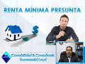 Renta mínima presunta y renta ficta