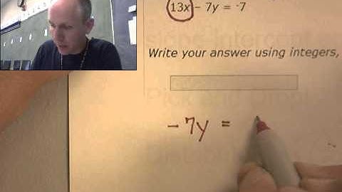 BARRE Alg S.8 Linear functions Linear equations solve for y