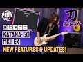 The NEW Boss Katana-50 MkII EX - New Features &amp; Updates For One Of The Most Popular Amps Around!