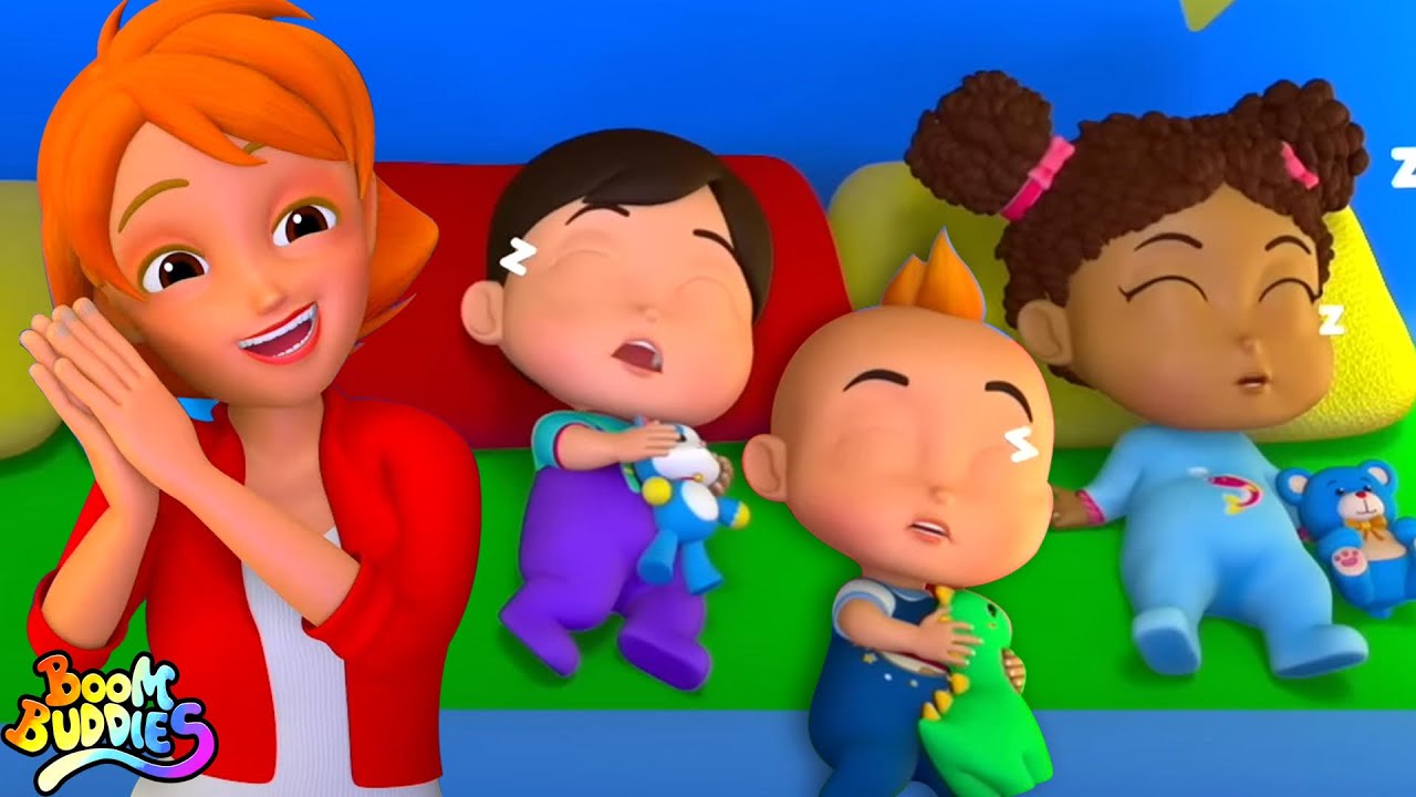 Five In The Bed Babies, Nursery Rhymes And Kids Songs by Boom Buddies ...