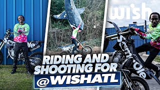 Riding and Shooting for @WishAtl | Lifestyle | BTS