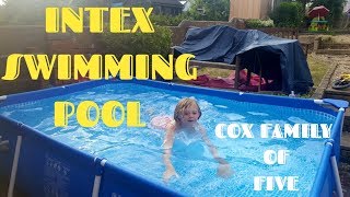 Intex swimming pool   family vlog