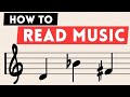 HOW TO READ MUSIC IN 15 MINUTES - with Julian Bradley