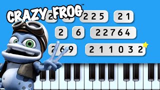 Crazy Frog 🎮 (play with pc keyboard or mobile) BEGINNER PIANO screenshot 4