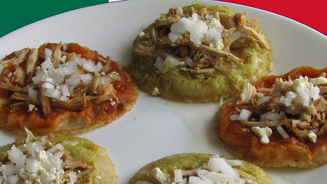 Chalupas Poblanas ¡Deliciosa Receta mexicana! - YouTube