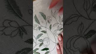 Вышивка мулине #embroidery #вышивкагладью #embroiderydesign #embroiderytutorial