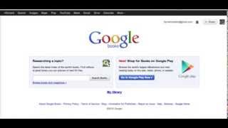 How to use Google Books for research