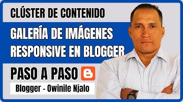 Tutorial: Crea una Galería de Imágenes Responsive con HTML y CSS 🚀 Cluster en Blogger