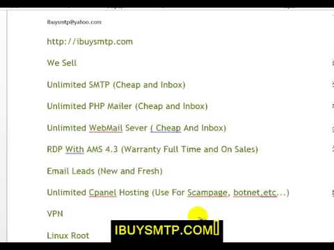 cheap smtp, webmail, mailer,rdp (ibuysmtp.com)