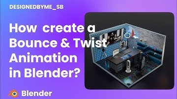 🎬✨HOW TO ANIMATE TWIST & BOUNCE IN BLENDER (SIMPLE DEFORM MODIFIER)✨🎬