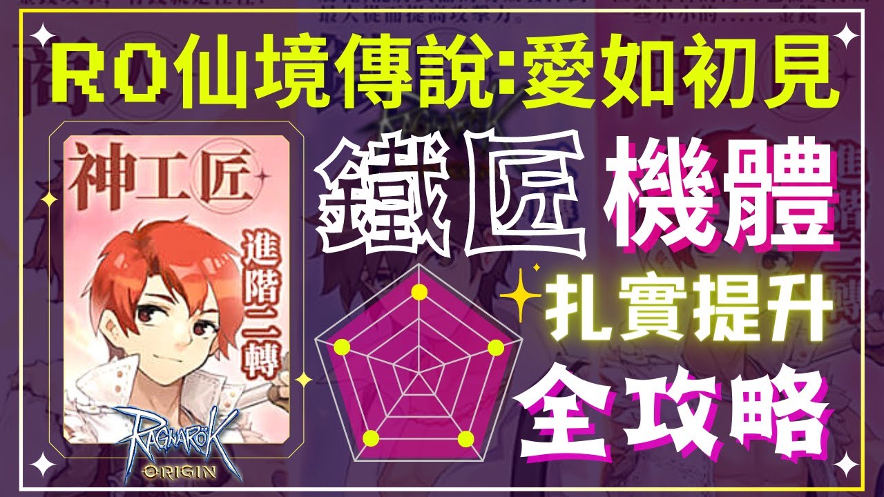 Ro仙境傳說 愛如初見 鐵匠實測80等套裝機體全面解析 藍河 Youtube