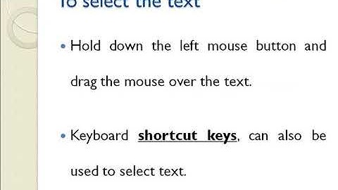 Class 4 || Chapter 7 || Editing in Writer