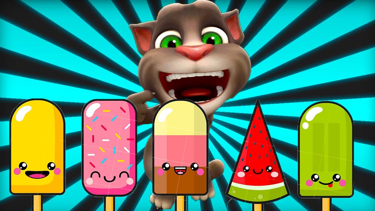 Tom Eat Ice Cream Talking Tom Shorts Cute Cat Videos Cartoon