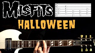 Misfits Halloween Guitar Lesson Guitar Tabs Guitar Tutorial Guitar Chords Guitar Cover