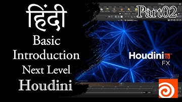 Houdini Basic Introduction Next Level Hindi Tutorial
