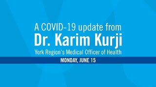 York region’s medical officer of health provides an update on
covid-19 in region. for more information covid-19, including how to
protect yourself, v...