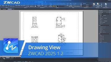 ZWCAD 2025 1.2 - Drawing View