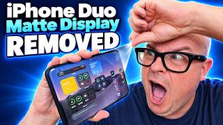 iPhone Duo I Removed The Matte Screen Protector: and It Looks WAY Better! News