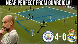 Match Analysis: Man City 4-0 Real Madrid |How Man City Destroyed Real Madrid|