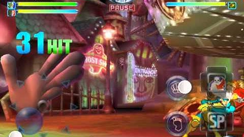 Marvel vs. Capcom 2 - Rogue Ultimate Combos Gameplay on iPhone 4S