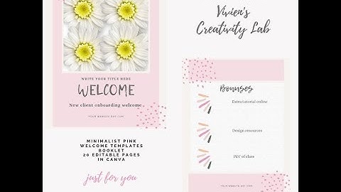 How to create a Welcome Client onboarding packet of templates.